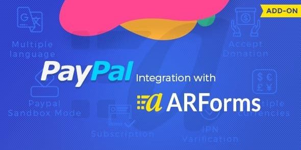 ARForms: PayPal Addon