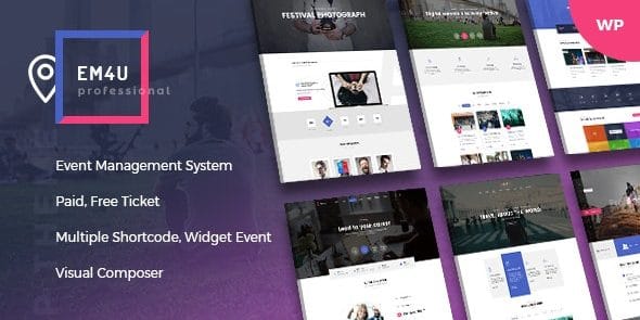 Event EM4U - Multiple Event Booking Conference Ticket