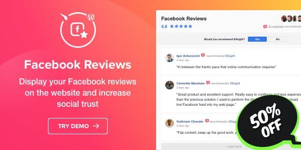 Facebook Reviews - WordPress Facebook Reviews plugin