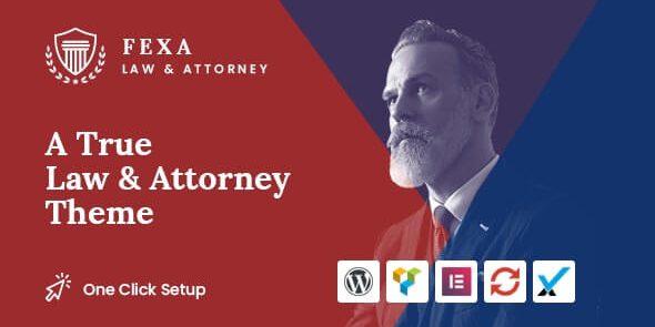 Fexa - Lawyer & Attorney WordPress Theme