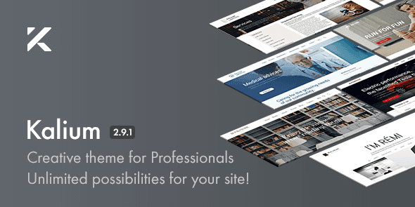 Kalium - Creative Theme for Professionals