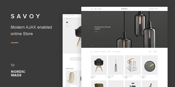 Savoy - Minimalist AJAX WooCommerce Theme
