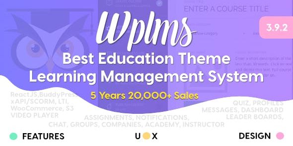 WPLMS Learning Management System for WordPress - Education Theme