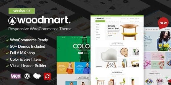 WoodMart - Responsive WooCommerce WordPress Theme