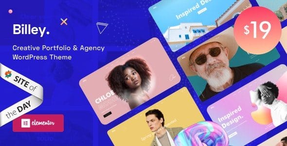 Billey Creative Portfolio & Agency WordPress Theme