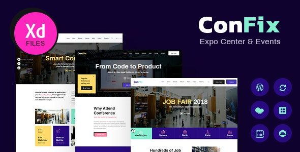ConFix Expo & Events WordPress Theme