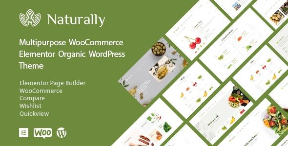 Naturally - Organic Food & Shop WooCommerce Theme