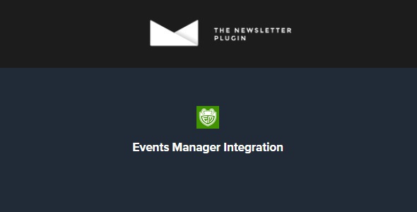 Newsletter Events Manager Integration