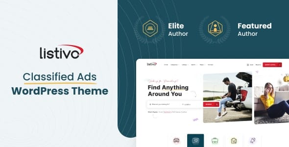 Listivo - Classified Ads & Directory Listing WordPress Theme