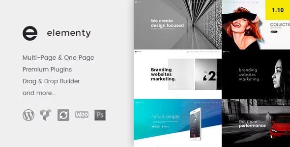 Elementy - Multipurpose One & Multi Page WordPress Theme