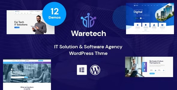 Waretech - IT Solutions WordPress Theme