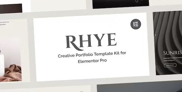 Rhye - AJAX Portfolio WordPress Theme