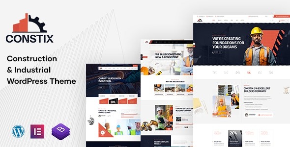 Constix - Construction & Building Elementor Template Kit