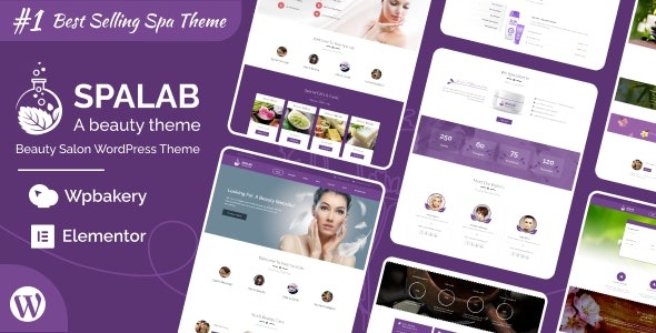 Spa Lab - Beauty Salon WordPress Theme