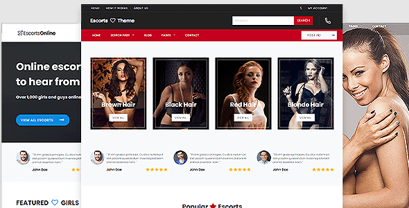 PremiumPress Escort Theme