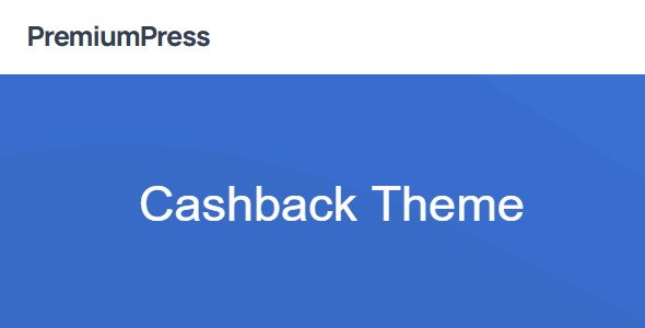 PremiumPress Cashback Theme