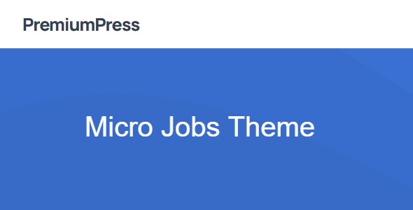 PremiumPress Micro Jobs Theme