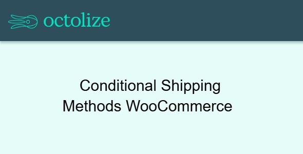 Conditional Shipping Methods WooCommerce