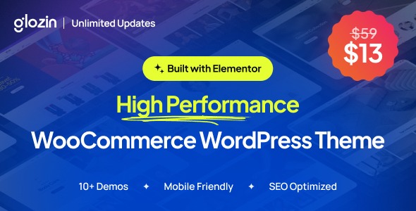 Glozin - Multipurpose WooCommerce WordPress Theme